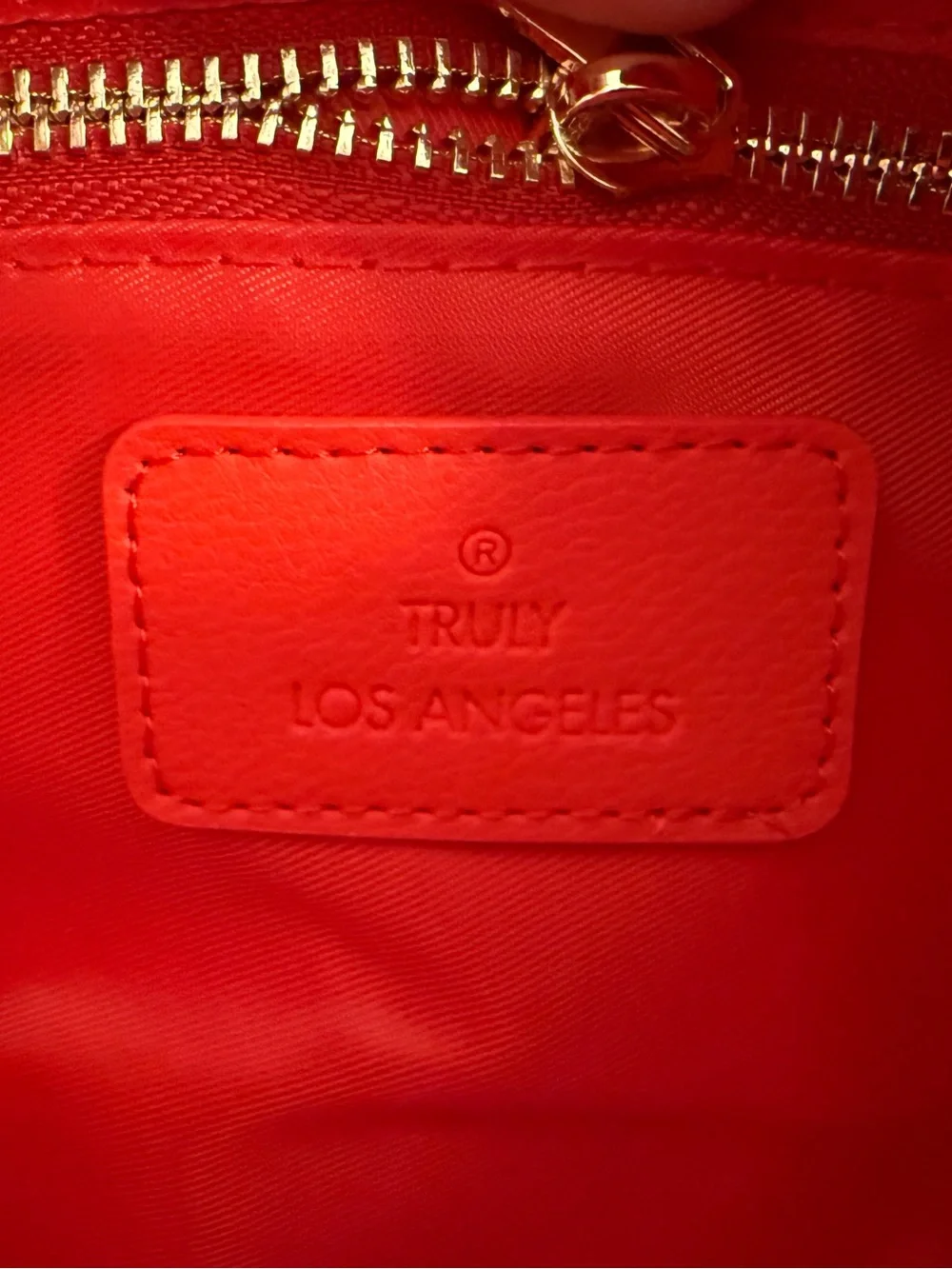 TRULY Signature Makeup/Toiletry Case in ‘Candy Apple Red - *NWOT*